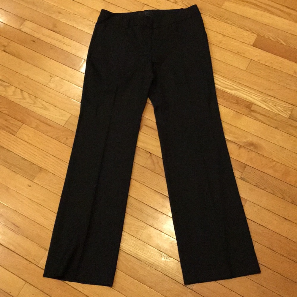 J. Crew black suit pants in Super 120’s wool
